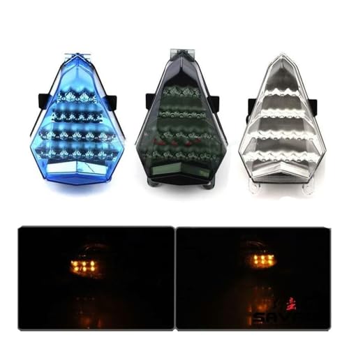Feu arrière LED pour YZF R6 2006 2007 avec clignotants intégrés - 6