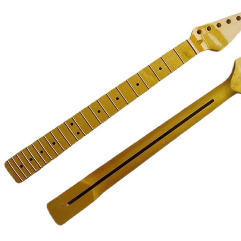 Manche de guitare électrique 22 frettes érable pour réparer un manche usé ou déformé