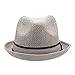 Peter Grimm Deppo Fedora Hat Silver