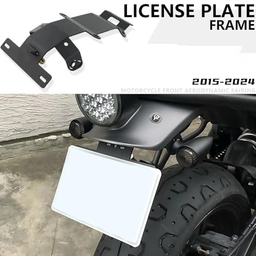 Support plaque XSR700 pour remplacer le garde-boue arrière d'origine vissant - 2