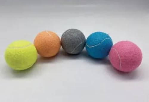 Miniatura 9 de Hungry Dog Co. - Paquete de 12 pelotas de tenis para perros de alta calidad de 2.5 pulgadas - Juguetes seguros para perros para ejercicio y