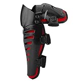 Ausla PE-Plastikschale, EVA-Schaum, Kniegelads, für Motorradrennen, Radfahren, Rollen-Skating, mit...