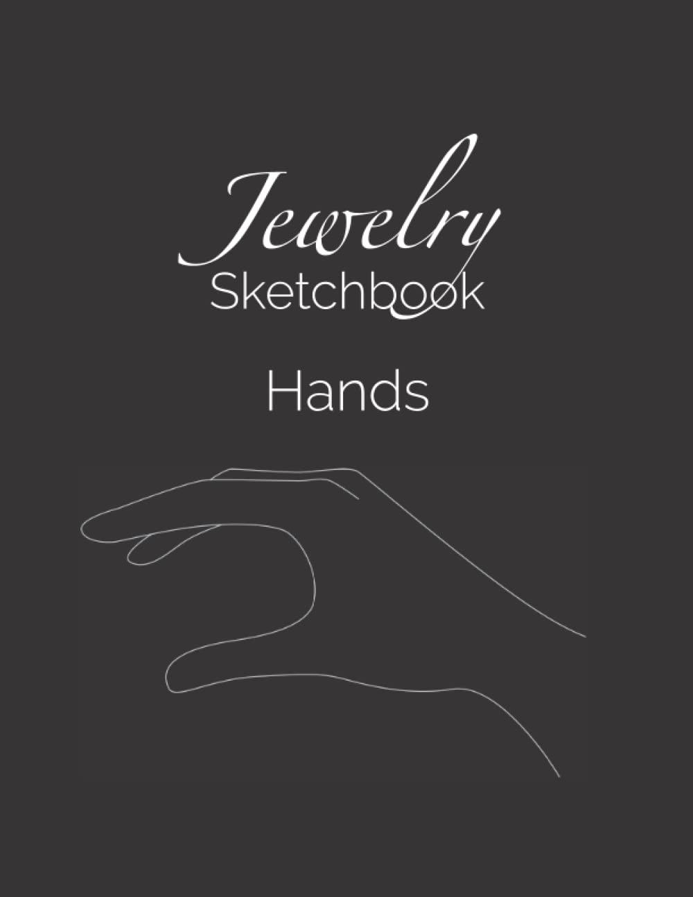 Jewelry Sketchbook: Sketch beautiful ring, bracelet and cuff designs | Perfect gift for buddy jewellery designer