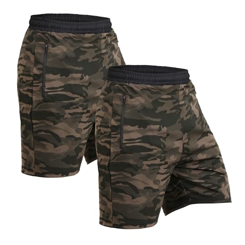 Image of NEVER LOSE Mens Running Athletic Shorts 5 inch Inseam Quick Dry Workout Shorts Men Lightweight Gym Shorts with Pockets