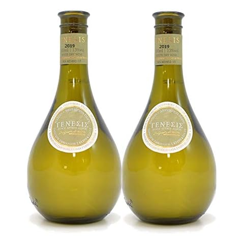 Greek Dry White Wine in Amphora Bottles Cover