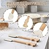 Rabbit-Shaped Silicone Spatula Set – Food Grade, Heat Resistant Baking & Cooking Utensils for Nonstick Cookware Cute Kitchen Tools 2PCS #3