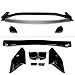 STSEV01 Rear Spoiler Wing Fit for Honda Civic Hatchback 2016-2021 EX/EX-L/LX/Sport/Touring (Hatchback Model only), Glossy Black HighKick Duckbill Type R Style DeckLid Lip Exterior Accessories