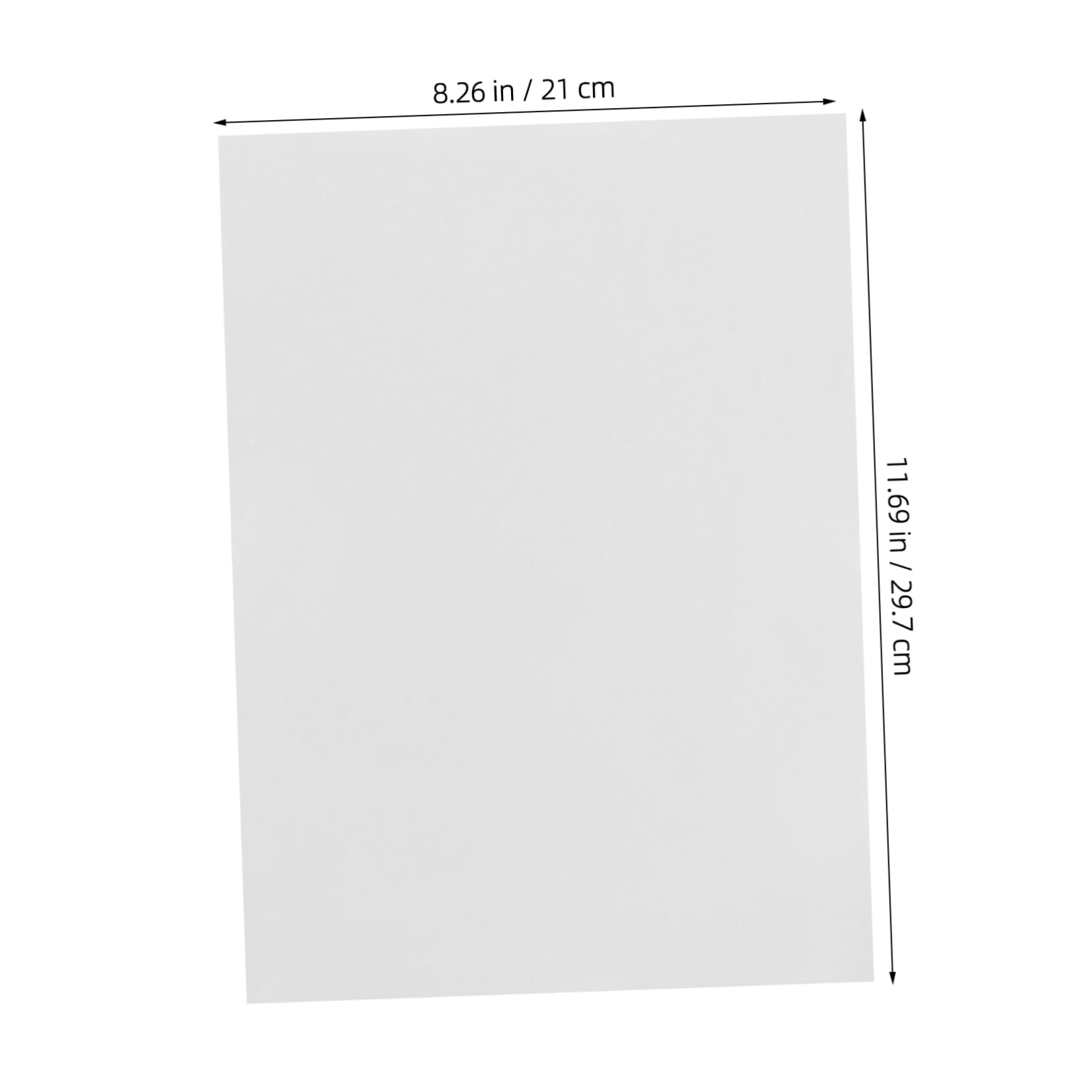 Housoutil 50 Sheets Tracing Paper Translucent Clear Paper for Drawing Sketching and Stenciling for Art Projects Crafts and Design Transfer High Transparency for Precise Tracing