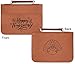 Thanksgiving Leatherette Bible Cover with Handle & Zipper - Small - Double Sided