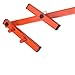 EWANYO 25 inch Heavy-Duty Deck Board Straightening Tool Deck Board Bender Straightener Adjustable Deck Tool for Straightening Bending Boards, Orange