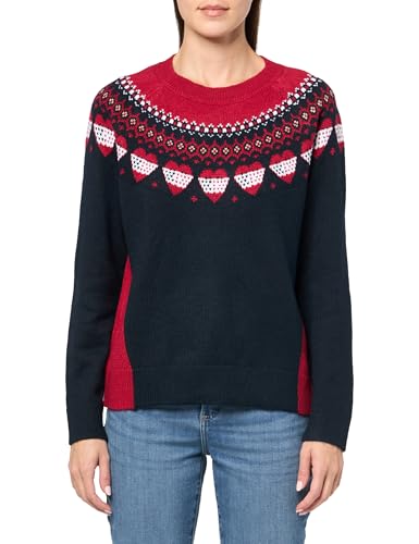 Image of Tommy Hilfiger Women's Fairisle Long Sleeve Crewneck Sportswear Sweater