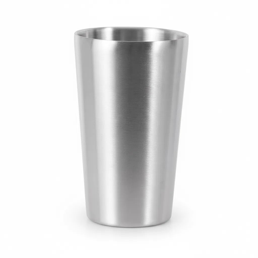 450 ml Premium Thickened Stainless Steel Cup Anti-Rust Leak-Proof Smooth Rim Everyday Drinkware
