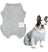 Amazon | KUVEELA PET 犬 服 犬術後服 術後ウェア フレンチブルドッグ