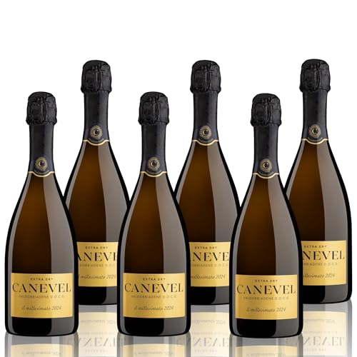 CANEVEL "IL MILLESIMATO" 2024 | Valdobbiadene Prosecco Superiore DOCG Millesimato Extra Dry | 6x750 ml | caja de 6 botellas