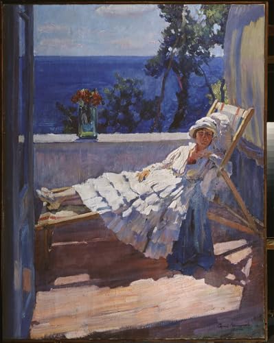 Peinture de Sergei Arsenevich Vinogradov Toile Modern pour raviver un mur de salon sans vie