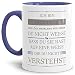 Produktbild Tassendruck Berufe-Tasse Ich Bin Ingenieur, ich löse Probleme, die du Nicht verstehst Innen & Henkel Cambridge Blau/Für Ihn/Job/mit Spruch/Kollegen/Arbeit/Geschenk