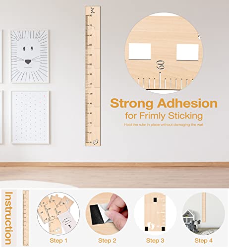 PAPERKIDDO Metro di Misurazione in Legno per