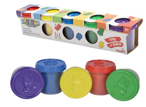 Simba - 106322264 - Set de Pâte à Modeler - Art & Fun - 700 g