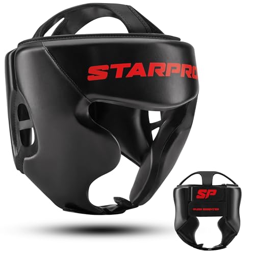 Winning ヘッドギア 黒 フリーサイズ 耳保護付き Amazon | Raytos ヘッドギア ボクシング 【軽量210g PU製、180度広視野