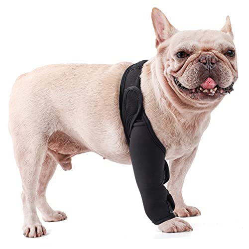 Image of Beaupretty Dog Knee Brace Leg Brace Paw Butter Balm for Dogs Step in Dog Harness Paw Balm Dogs Lick Safe Leg Sleeves Dog Joint Puppy Knee Dog Acl Brace Hind Leg Pet Neoprene Fabric