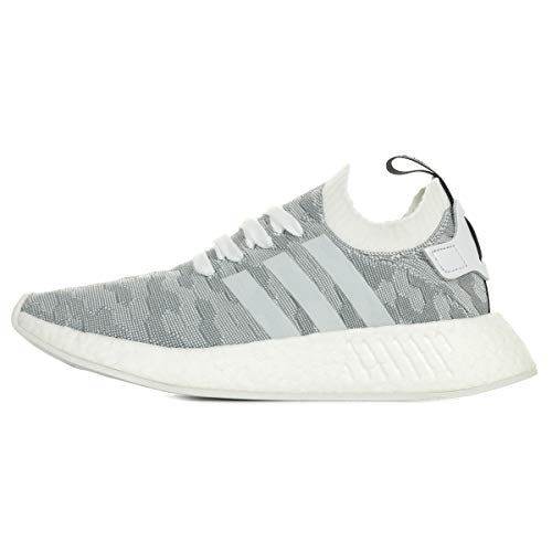 Image of adidas Women's NMD R2 Pk W Fitness Shoes, White (Ftwbla /Ftwbla /Negbas 000), 5 UK