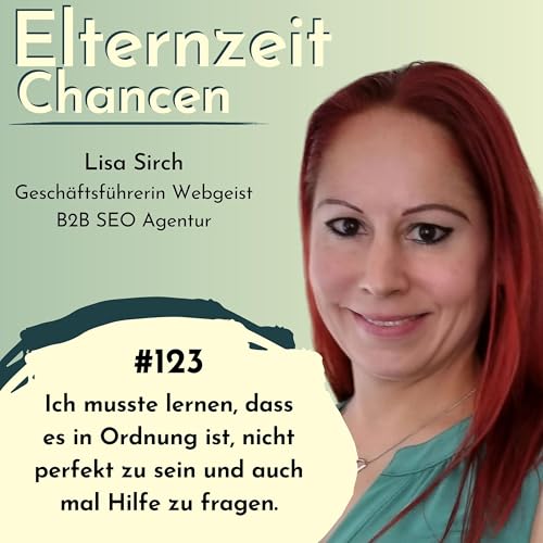 #123 🔎 Lisa Sirch | selbstst&auml;ndige Mama mit einer SEO Agentur Podcast Por  arte de portada