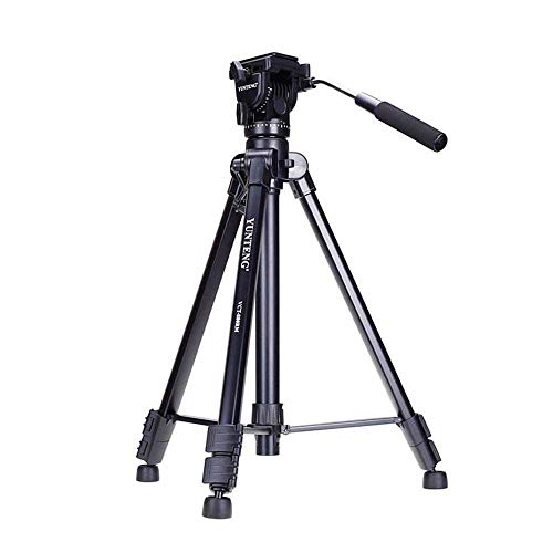 Image of Yunteng 880 VCT-880 Portable Aluminum Tripod for Canon Nikon Sony DSLR Cameras ( Black )