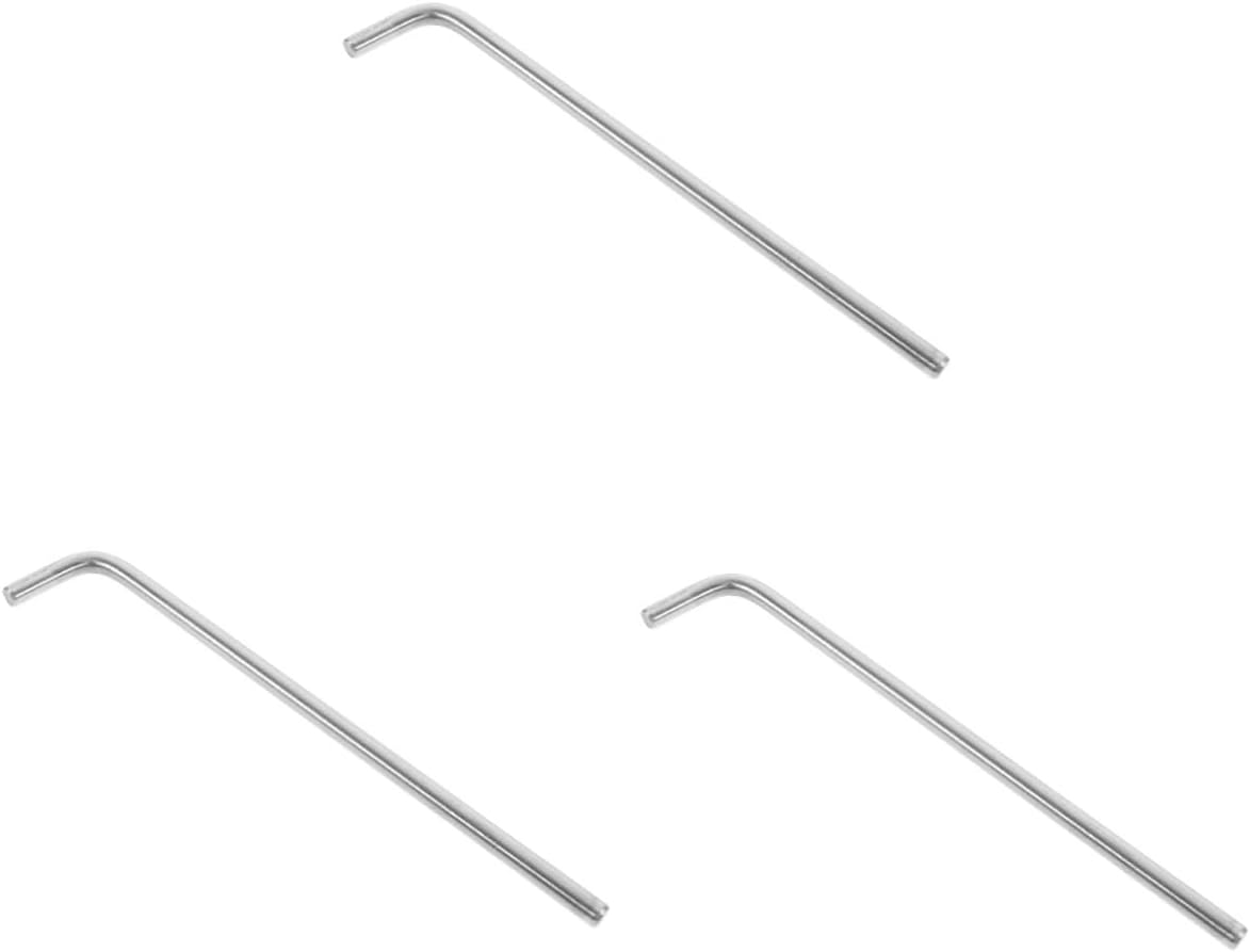 Cabilock 3pcs Large Ice Cream Machine Hitch Pin Accessory Easy to Install Ice Cream Latch Freezer Door Part Design for -term Use