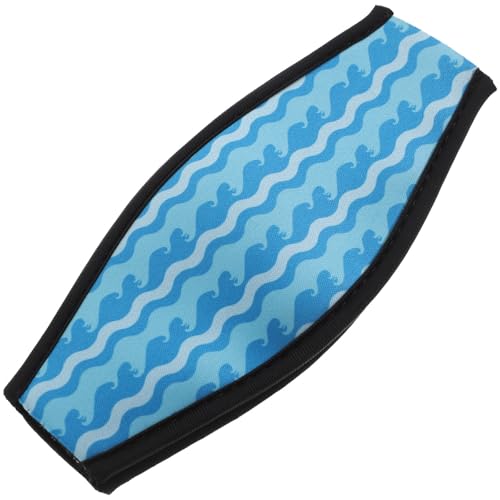 PENIKOKO Funda para Correa de de Buceo Doble Capa de Neopreno Cabello Grande Diseño Ondulado Diadema Cómoda y Ligera para Natación y Snorkel