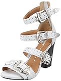 bronx pumps online  Bronx Damen BX 1467 BscorpioX Peeptoe Pumps, Weiß (White 04), 39 EU