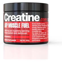MMUSA ATP Fuel Creatine Gummies Fast-Absorbing Creatine for Muscle Growth, Strength, Endurance & Recovery Delicious, Convenient, Pre-Measured, Gentle on Digestion + Clean Energy Boost