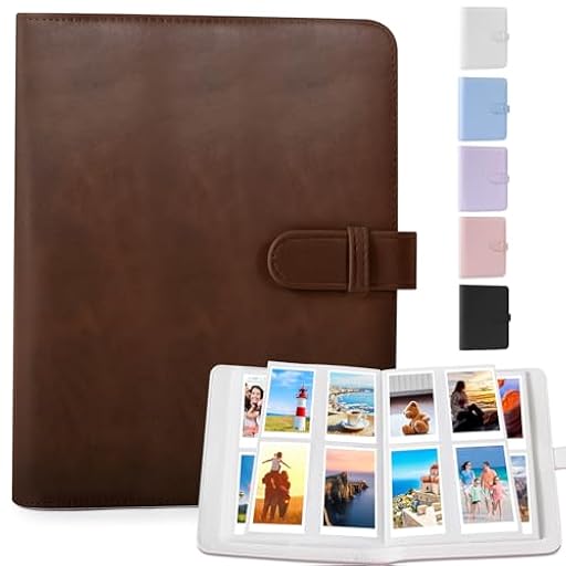 Album Fotos con 256 Bolsillo, Album Fotos para Instax Mini De 3 Pulgadas para Fujifilm Instax Mini Monitor 11 70 50s 26 25 9 8+ 8 7s Cámara De Película Instax/Mini Enlace Etc. | Ya disponible en tu tienda friki favorita! En mundofriki.es!