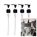 Replacement Lotion and Soap Pump Dispensers for 28/400 Bottles, Pack of 4,fits standard 8oz /16oz