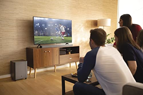 Image of JBL Bar 5.1 - Soundbar with Built-in Virtual Surround, 4K and 10 inch Wireless Subwoofer (JBL2GBAR51IMBLKAM), Black