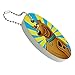 GRAPHICS & MORE Scooby-Doo Character Floating Keychain Oval Foam Fishing Boat Buoy Key Float