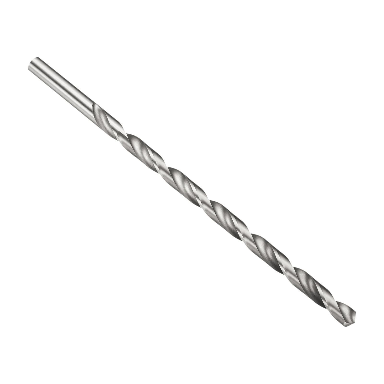 PATIKIL 11.5mm Drill Bit, 250mm Extra Long Straight Shank Bits M2 High-Speed Steel 135° Uncoated for Stainless Steel Hard Metal