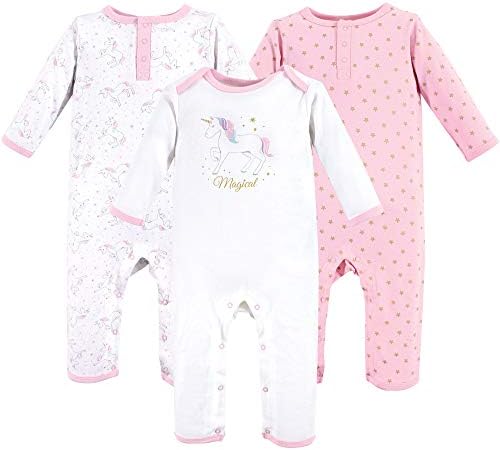 Hudson Babybaby-girls Cotton Coveralls