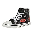 darth vader kenner vintage Verschluss: Reißverschluss Star Wars-The Clone Wars Darth Vader Jedi Yoda Jungen Sneaker - schwarz - 32