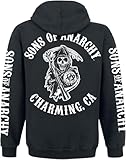 Lavage à la main uniquement Leather Verse Anarchy Veste de moto élégante en cuir pour homme Noir Taille 2XS à 4XL, Noir - Polaire, XXS
