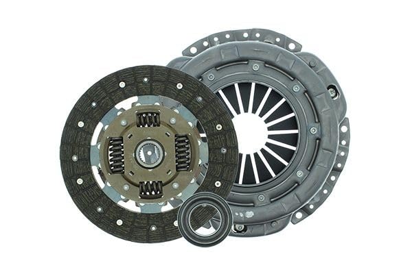 AISIN Kit de embrague con plato de embrague con cojinete de desembrague Compatible con NISSAN Cabstar Camión de plataforma/Chasis F22, H40 KN-090A