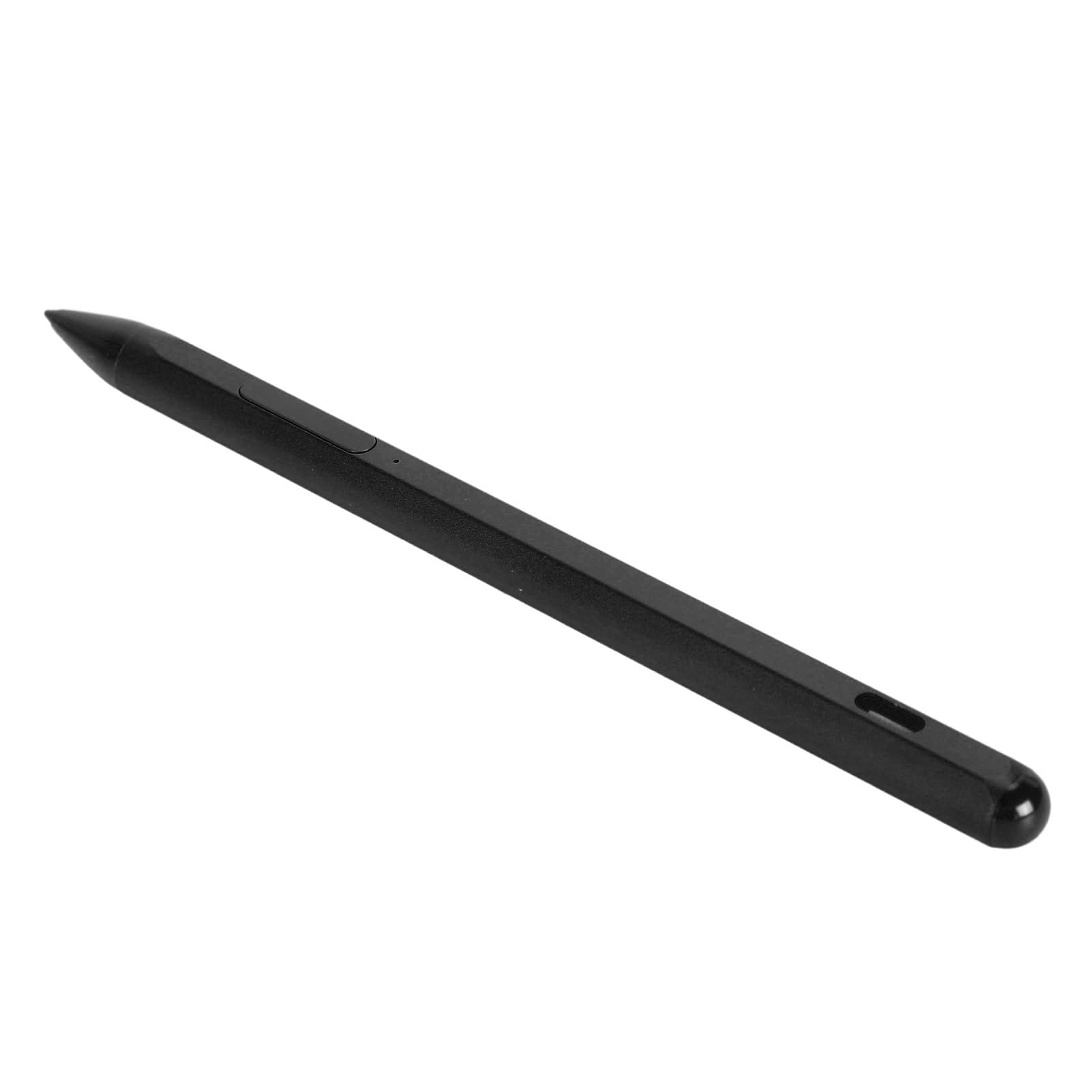 Fabater Penna Stilo, Penna Attiva Inclinabile MPP 2.0 con sensibilità Alla Pressione 4096, Stilo Capacitivo con 3 Punte di Ricambio e Clip per Pennino per Dispositivi Touchscreen Tablet (BLACK)