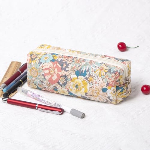 Image of Pencil Case Pen Case Office College School Storage Bag Pouch Holder Box Organizer Makeup Pouch Cosmetic Bag Aesthetic Cute Pencil Case for Girls Boys Kids (H)
