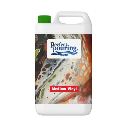 Perfect. pouring. Medium Vinyl 2,5 Liter | Farbadditiv für Acrylic Pouring | optimierte Verlaufseigenschaften und kein Verblassen der Pouring Farben