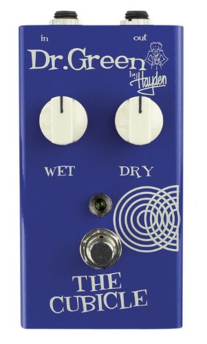Pédale d'effet Hayden Dr Green The Cubicle pour réverbère guitare de style vintage