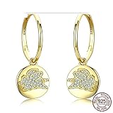 ☀💫Fácil de combinar: los pendientes de aro de diseño simple son perfectos para cualquier ocasión: vida diaria, fiesta, baile, boda, aniversario, graduación, compromiso o cualquier otra ocasión especial. Adecuado para camiseta, falda, jeans, vestido, traje, suéter, abrigo, etc., es liviano, fácil y cómodo de usar / quitar, cierre resistente y sólido. Estos sencillos aros gruesos animarán tu ropa sin restarle mérito a su sencillez.