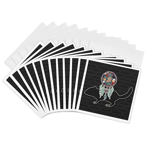 Cartes de vœux bohèmes motif attrape-rêves pour vos anniversaires de mariage