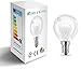 Produktbild AcornSolution 1er Pack 40W 240V Classic Mini Globes Klare runde Glühbirnen G45-E14 Glühlampen für kleine Golfbälle [Energieklasse E]