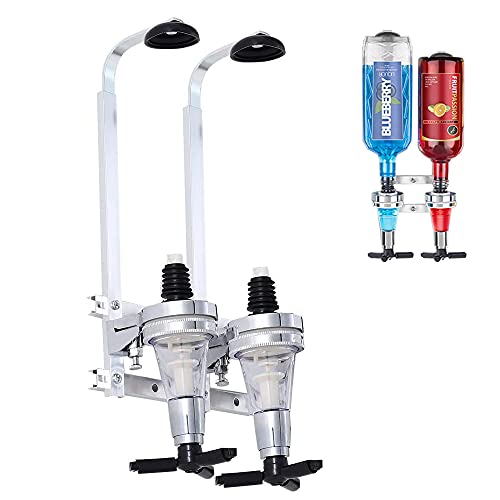 Doppelkopf Dispenser Flaschenhalter,Wand Montierter Flaschenhalter,Bar...