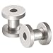 4G 4 gauge 5mm Surgical Steel Flesh Tunnels Ear Plugs AIBM Ear Stretching 2Pcs