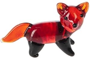 Miniature Glass Fox: A Crafty Creation from Ganz